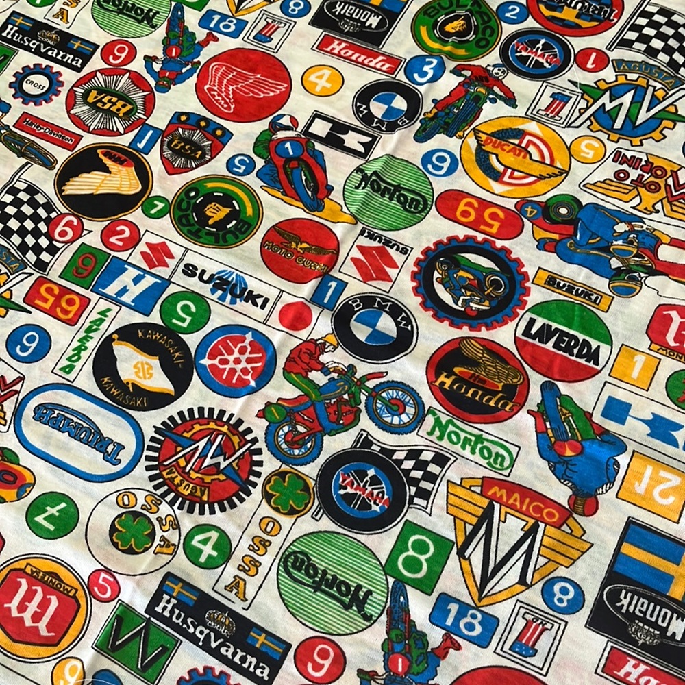 Motocross 26x22 Fabric Panel